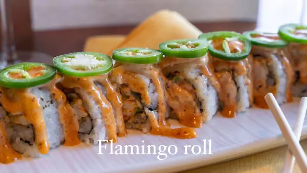 Rosewood Flamingo Roll