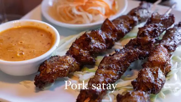 Rosewood Pork Satay