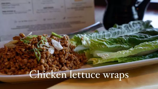 Rosewood Chicken Lettuce Wraps