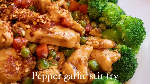 Rosewood Pepper Garlic Stir Fry